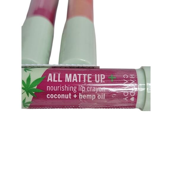 Hard Candy All Matte Up Coconut + Hemp Oil Bundle Lot X3 New Sealed Orchid Show - Picture 3 of 5